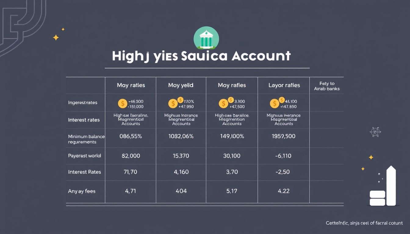 High-Yield Savings Accounts in Arab Banks: A Comprehensive Guide and Detailed Comparison
